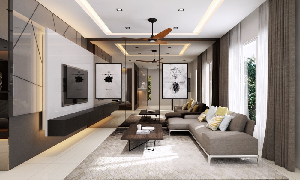 Top Interior Design Living Room Penang Malaysia