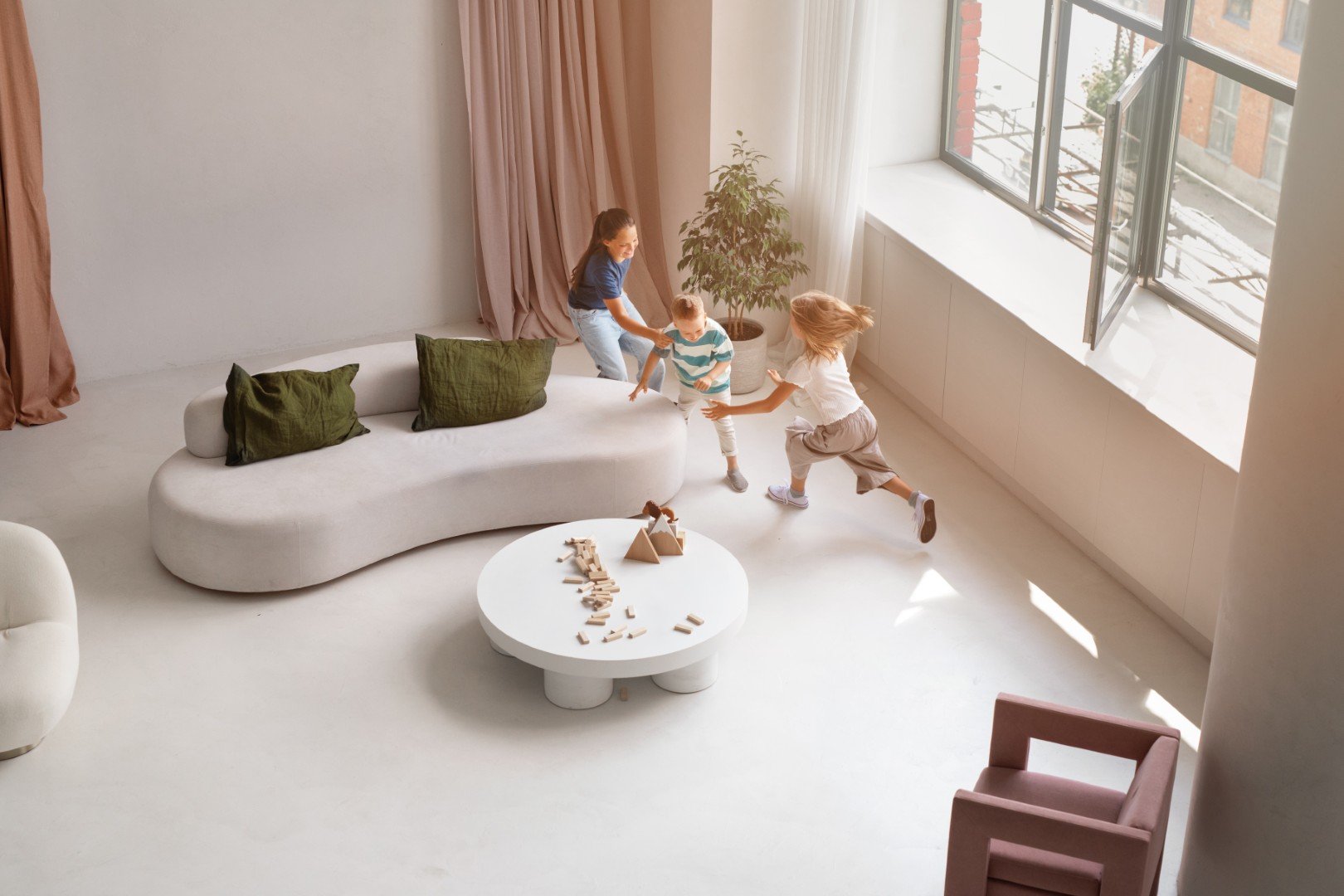 Functional and elegant retirement home design focused on comfort and ease of movement